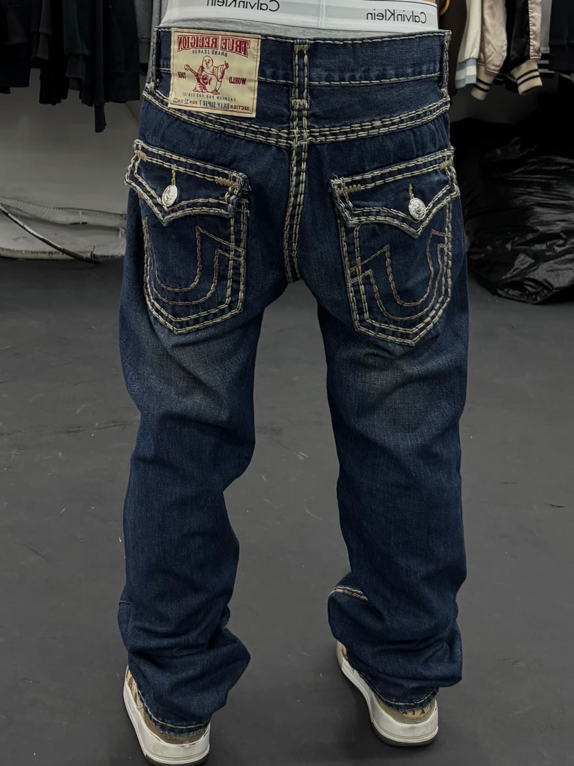 트루릴리전 슈퍼 티 데님팬츠 상품이미지4