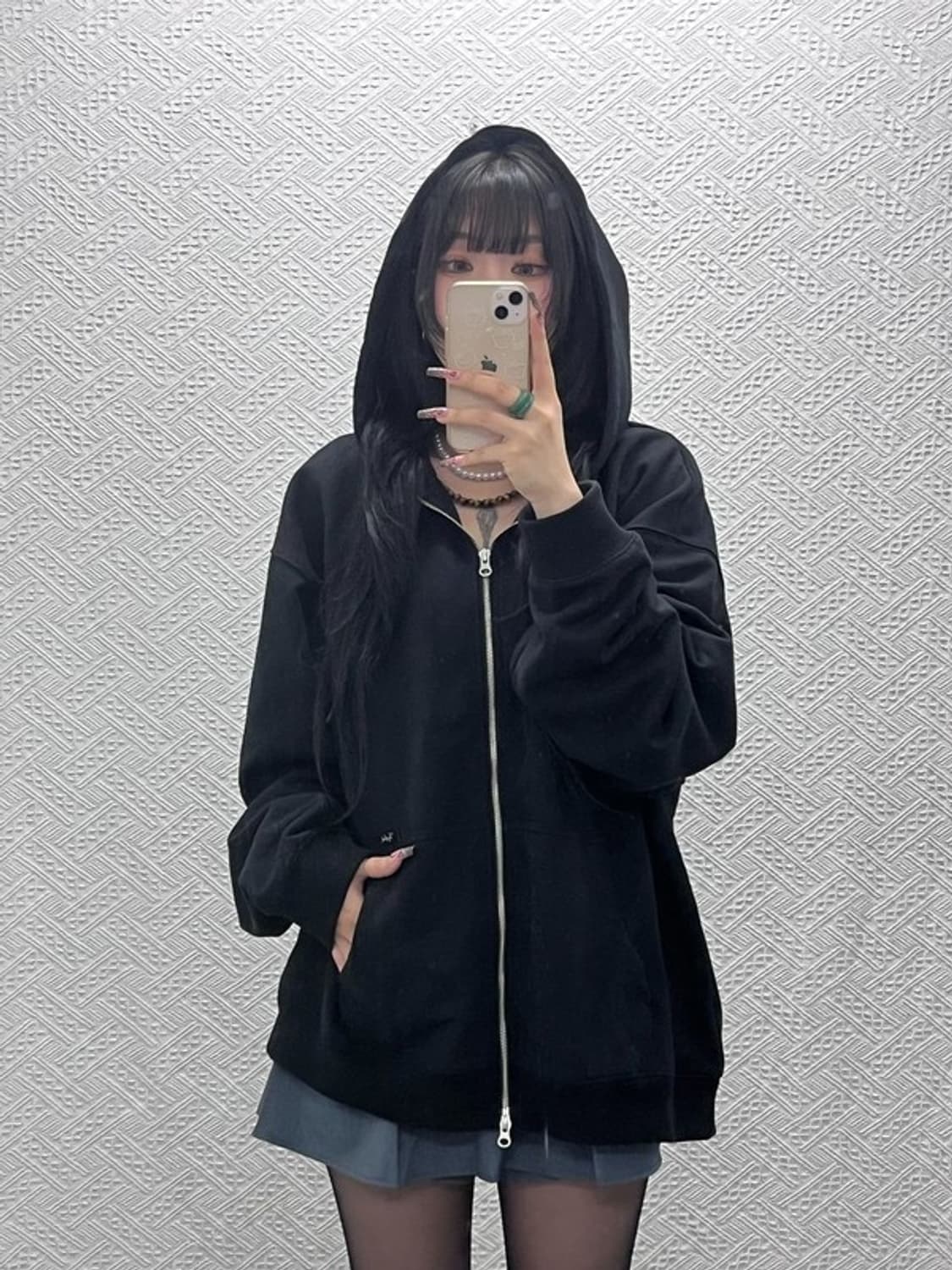 토니호크 빈티지 캐주얼 스트릿 펑크 빅로고 후드집업 XL C11706 상품이미지2