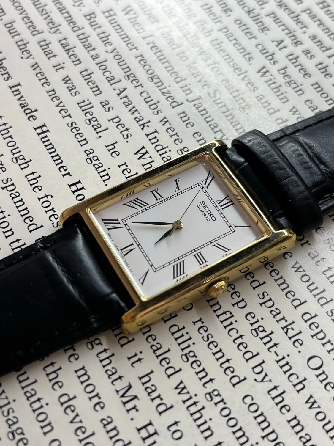 세이코 탱크 쿼츠 7N01-5B40 상품이미지2