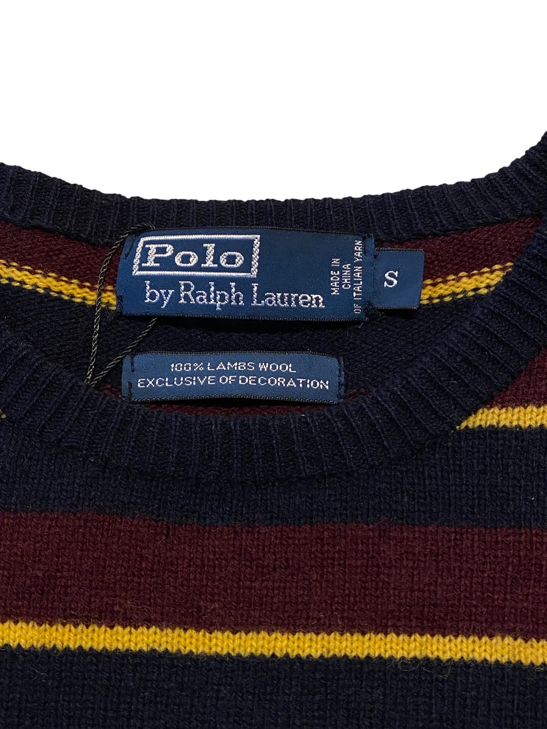 폴로랄프로렌 스트라이프 니트 (Man M) AA1077 상품이미지5