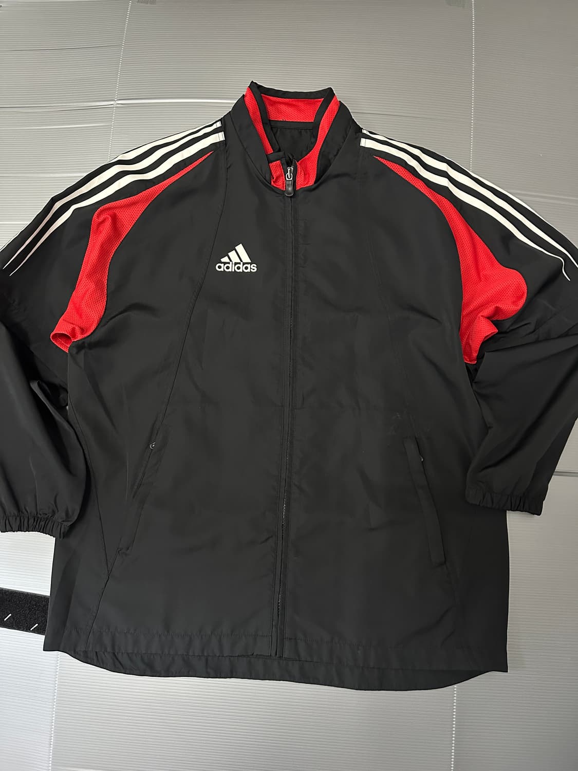 아디다스 컨버터블 웜업 바람막이 블랙 95 상품이미지1