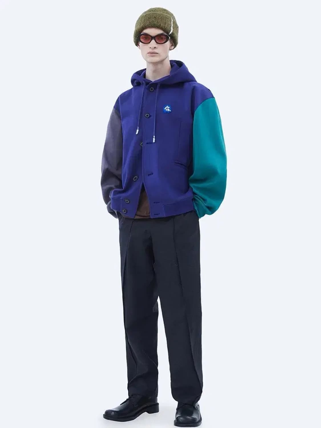 Ader error 스컬프처 로고 후드 자켓 a1 상품이미지1