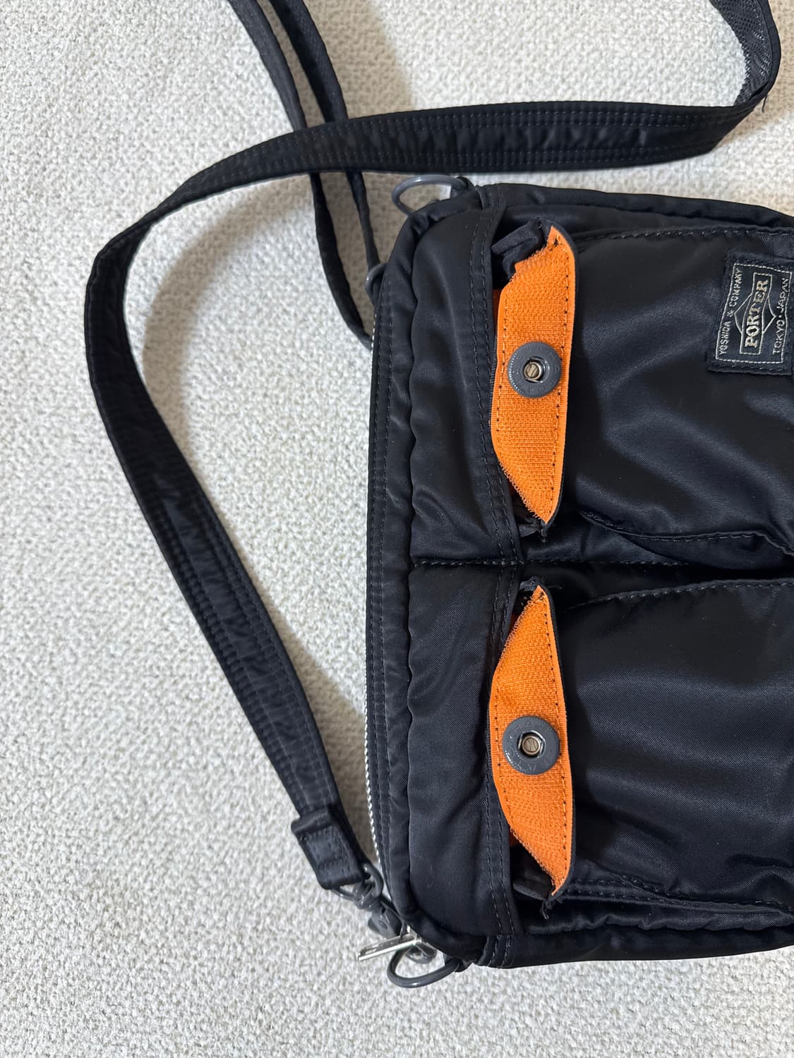 정품 PORTER 포터 탱커 숄더백 XS 블랙 상품이미지7