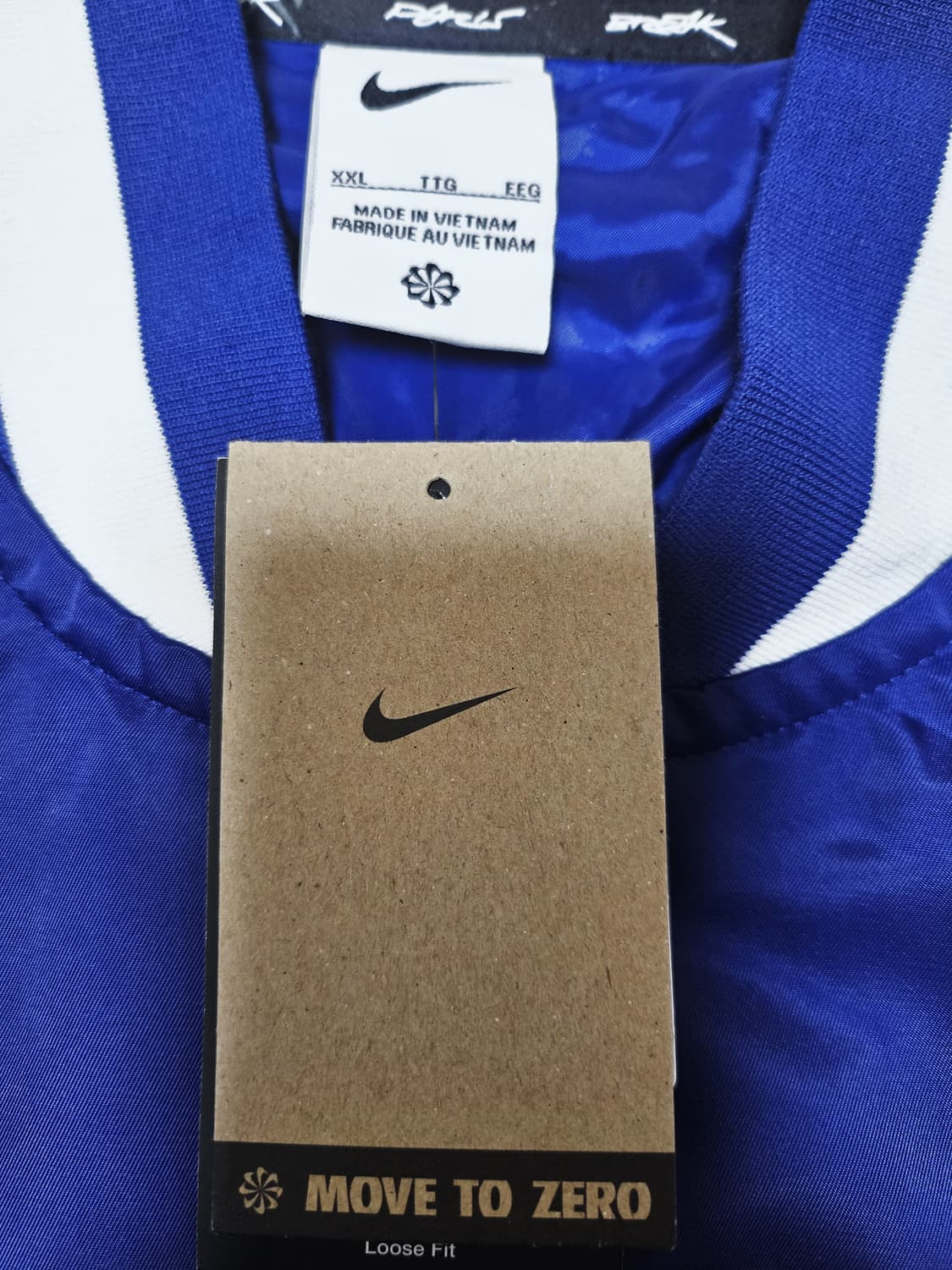 나이키(새제품) 2XL 바시티 자켓  MA-1 스타디움 재킷 야구잠바 야 상품이미지9