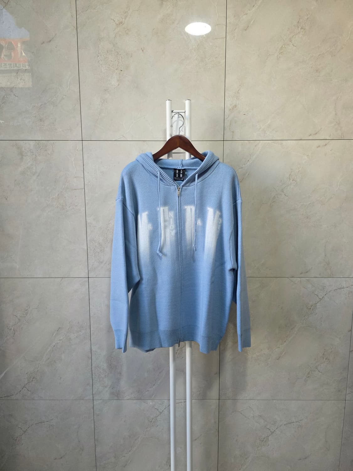 후드니트 집업 상품이미지1