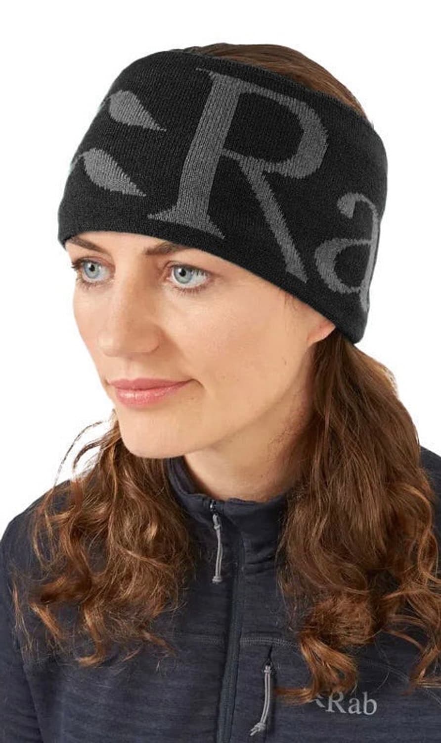 (택 분리 새 상품) Rab Knitted Logo Headband 상품이미지1