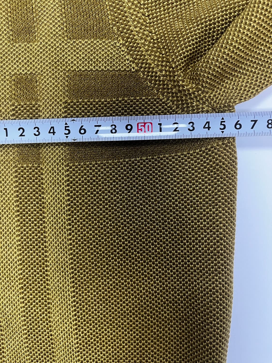 로로피아나 체크패턴 니트 54(105)사이즈 (새상품) 상품이미지7