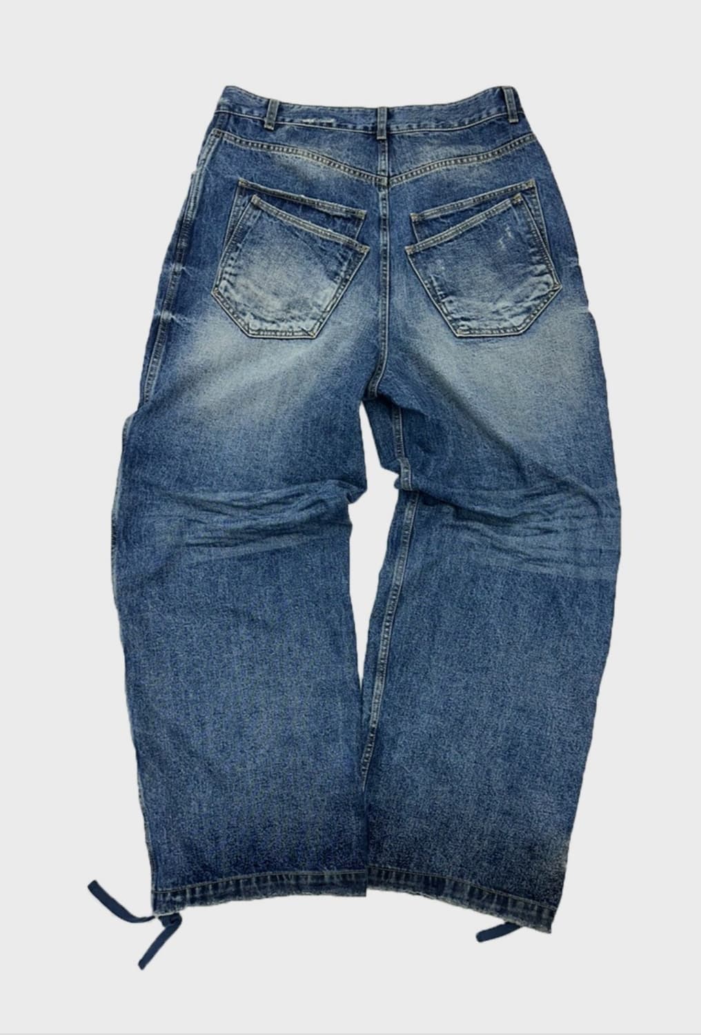 [2] 논노드 더블포켓 데님 상품이미지1