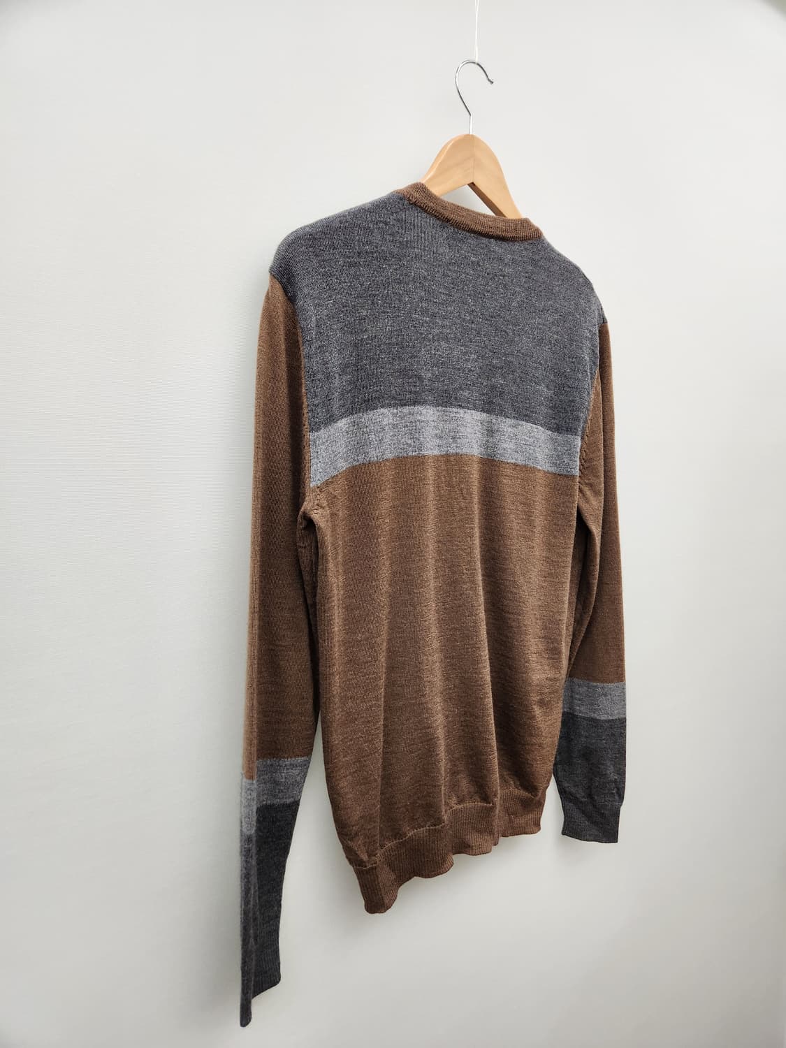 시리즈 에피그램 브라운 니트 가디건 울100% 상품이미지6