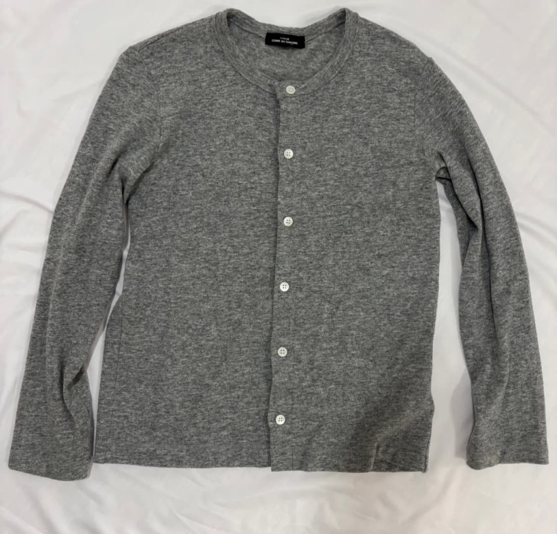 꼼데가르송 Tricot 회색 가디건 M 상품이미지1