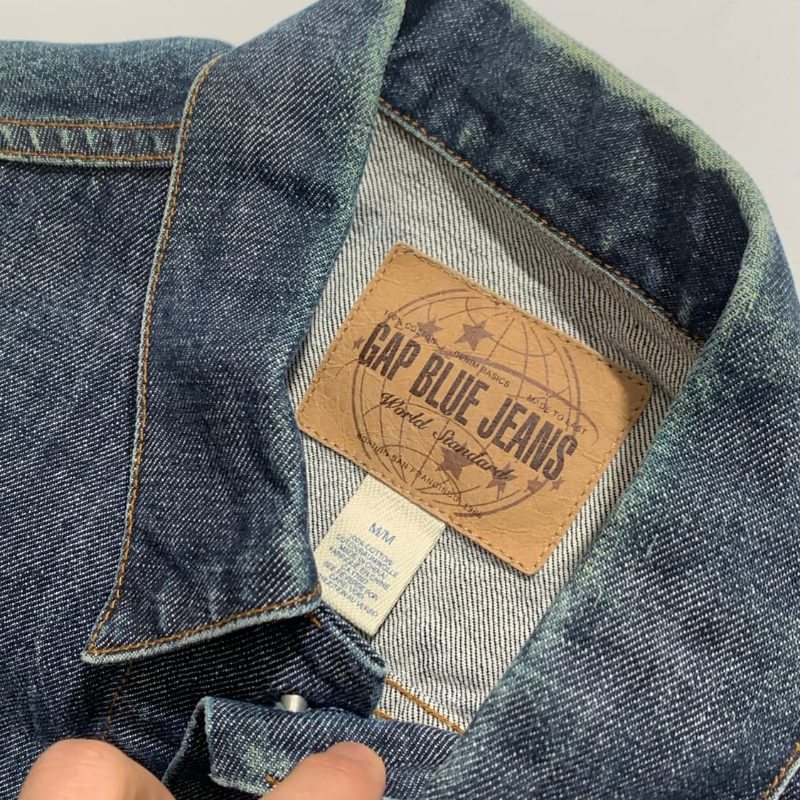 갭 워시드 데님 트러커 자켓  상품이미지3