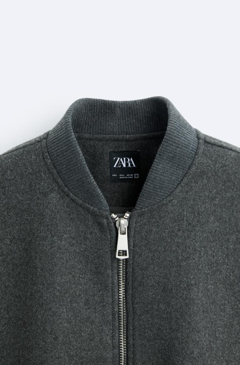 자라 울 봄버 항공자켓 M 상품이미지3