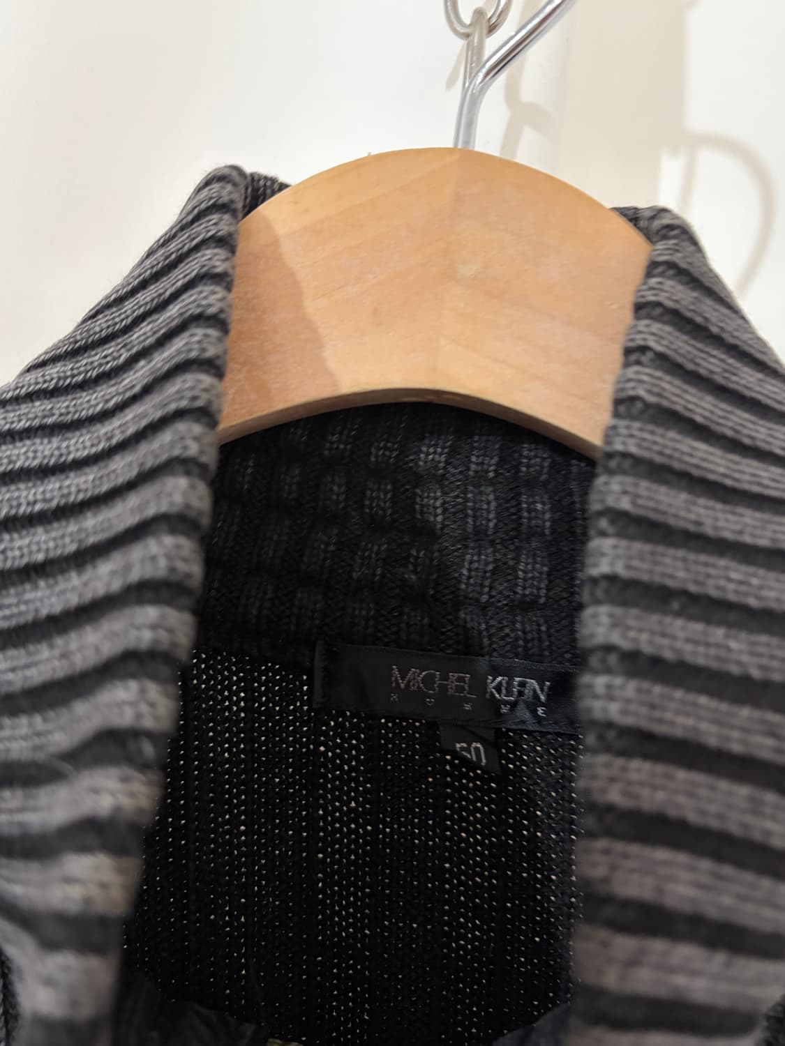 MICHEL KLEIN HOMME knit zip up 상품이미지6