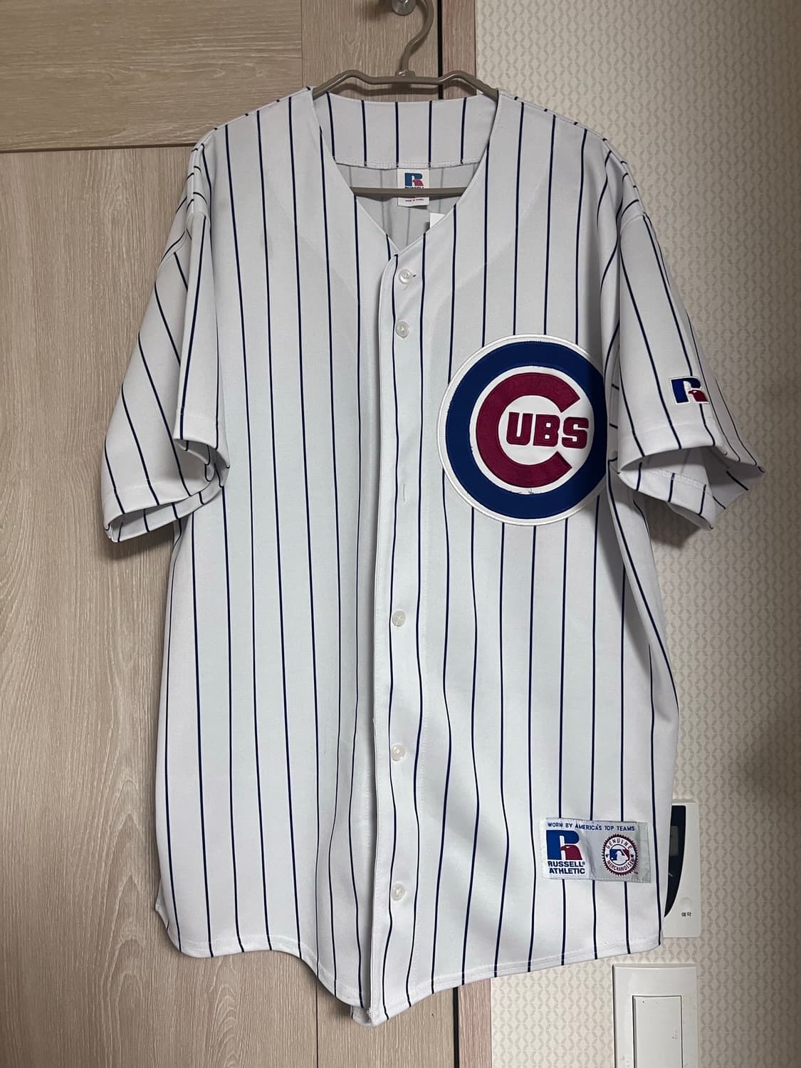 90s 빈티지 러셀 애슬레틱 시카고 컵스 야구 져지 유니폼 mlb 상품이미지1