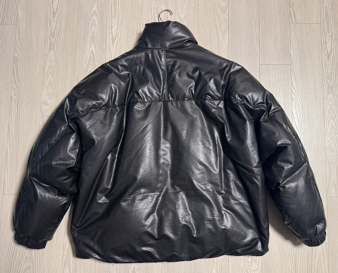 시스템옴므 / 23FW 레더 구스 다운 점퍼 / 100 상품이미지4