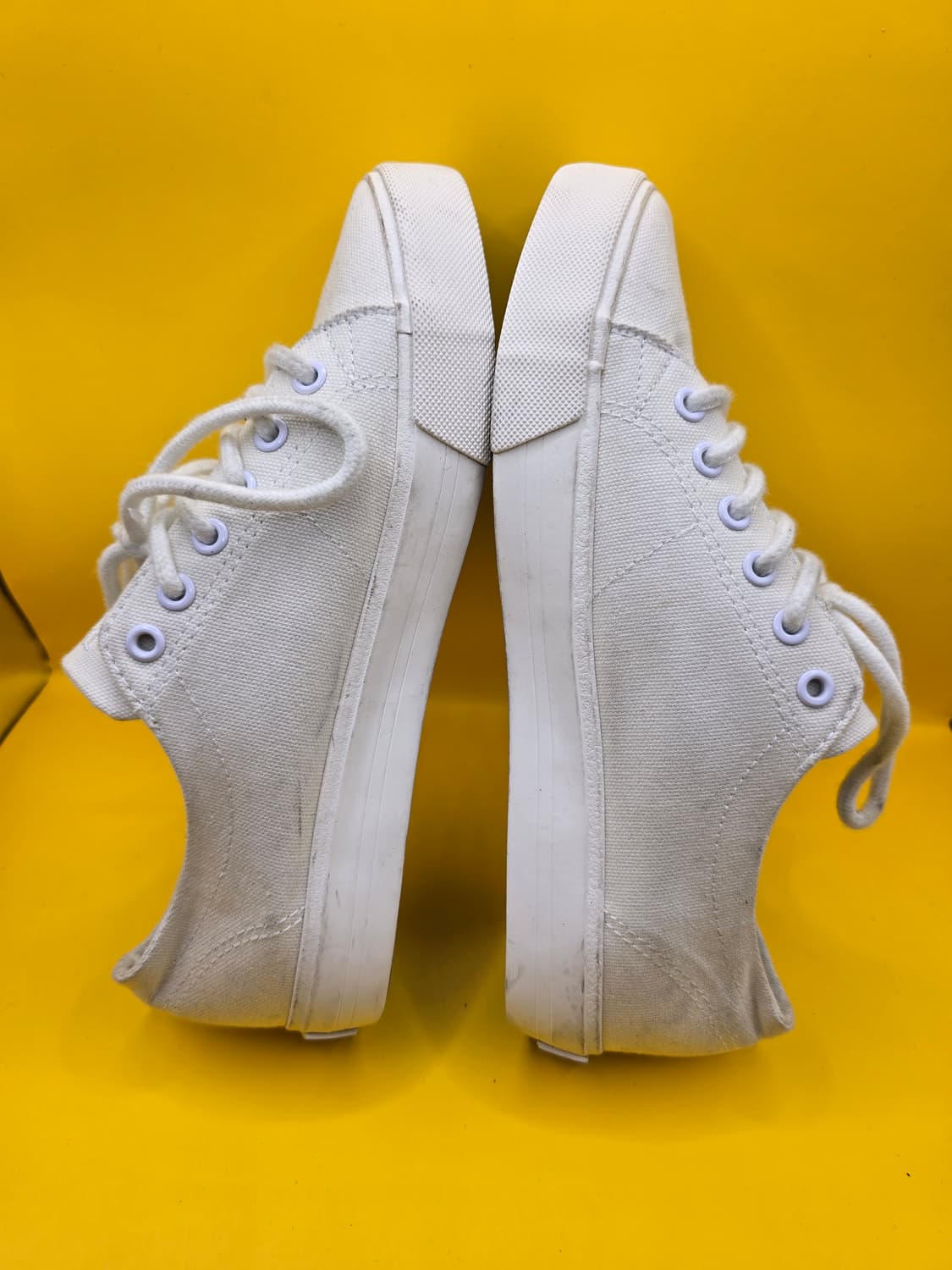 폴로 랄프로렌 캔버스 스니커즈 230 / 화이트 상품이미지5