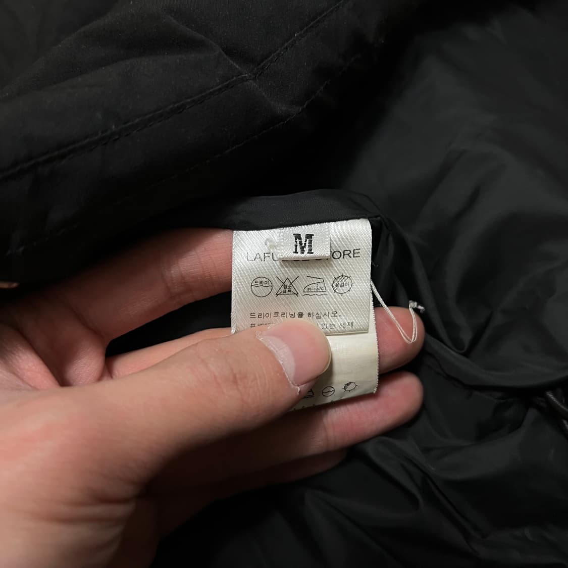 라퍼지스토어 옴니히트 푸퍼 패딩 점퍼 [블랙] M/95 상품이미지4