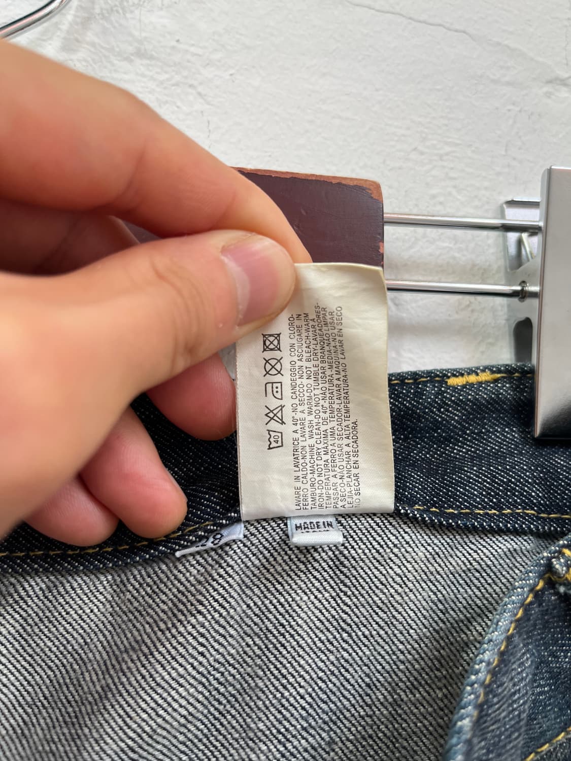 Armani Jeans 청반바지 W29 상품이미지5
