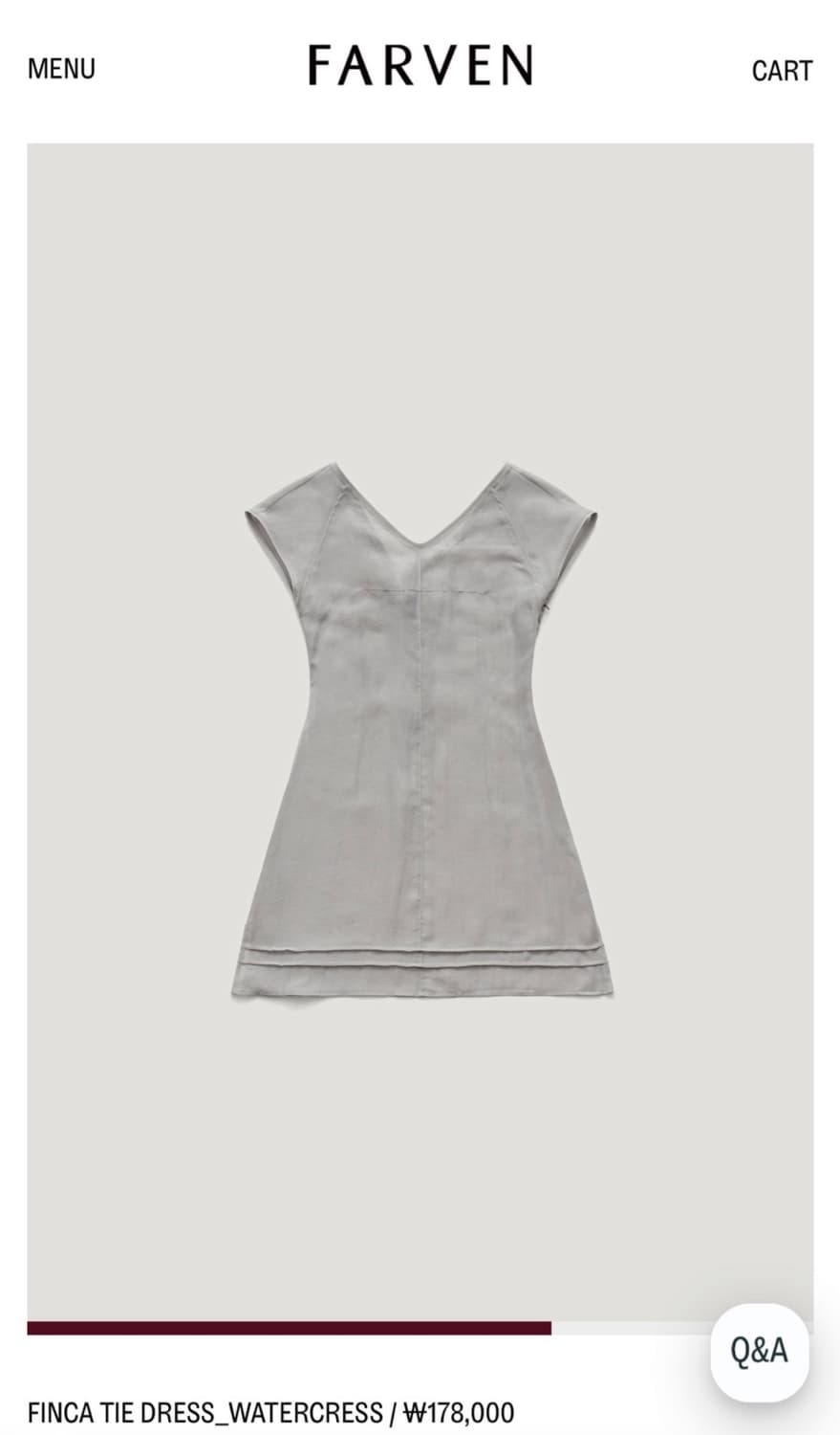 파르벵 farven 핀카 타이 드레스  상품이미지5