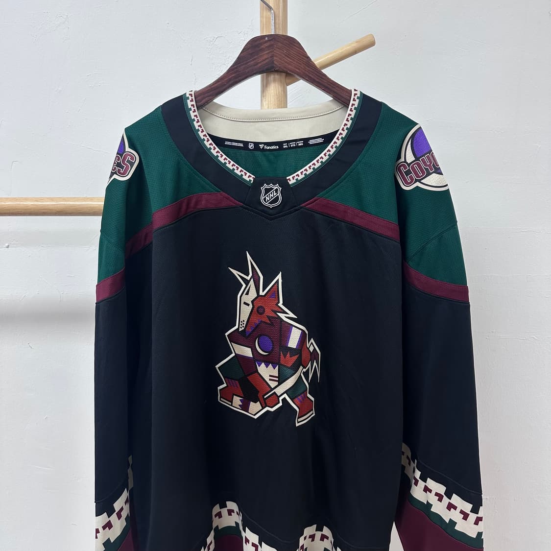 (새상품) 파나틱스 NHL 코요테스 아이스하키 져지 긴팔 3XL 상품이미지2