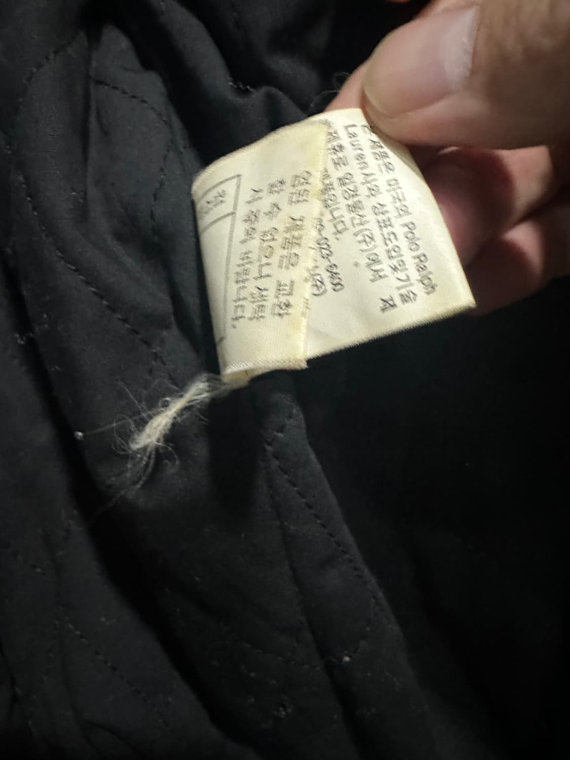 90s 폴로 덩가리 그린체크 코듀로이카라100-105 상품이미지7