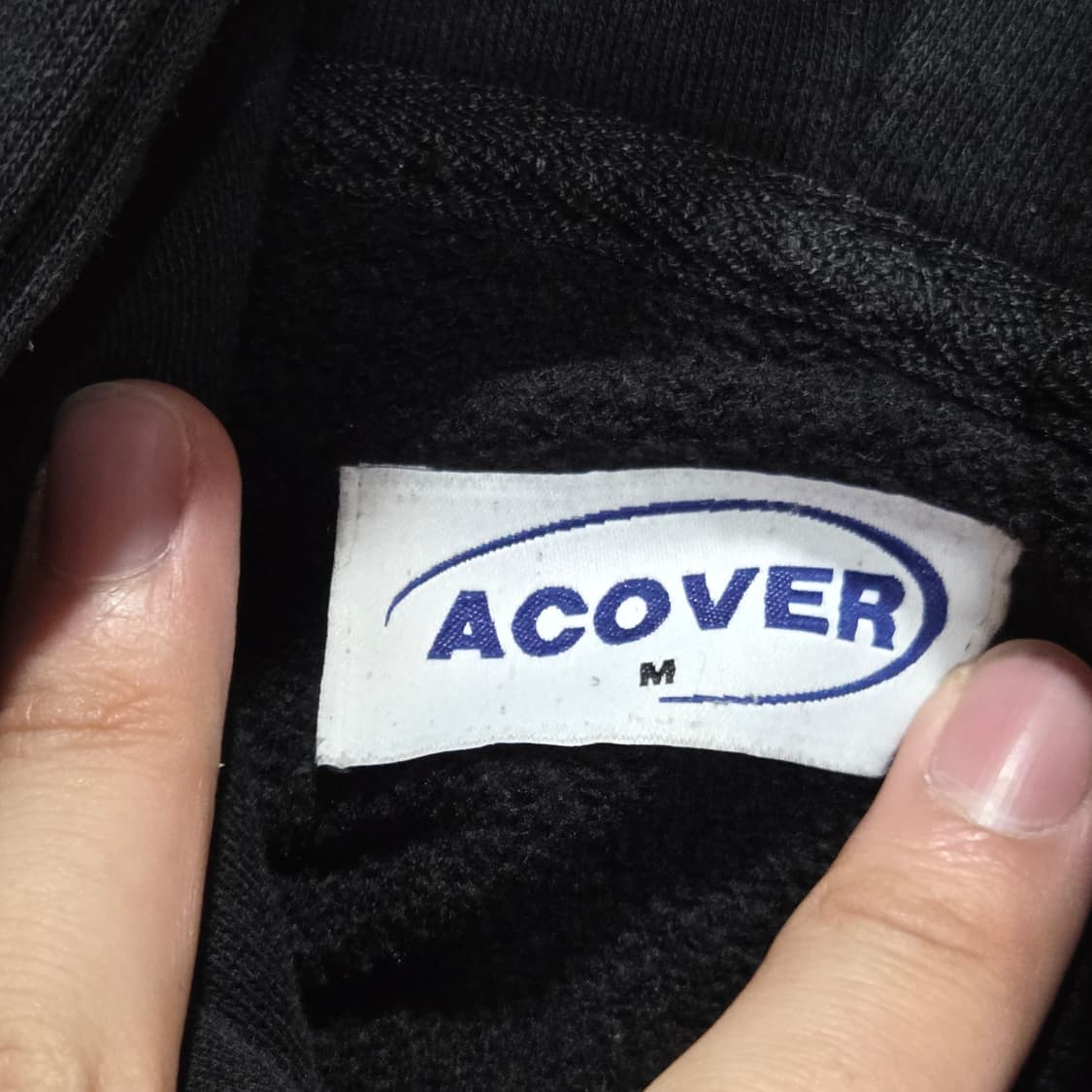 어커버 블랙 후드티 상품이미지7