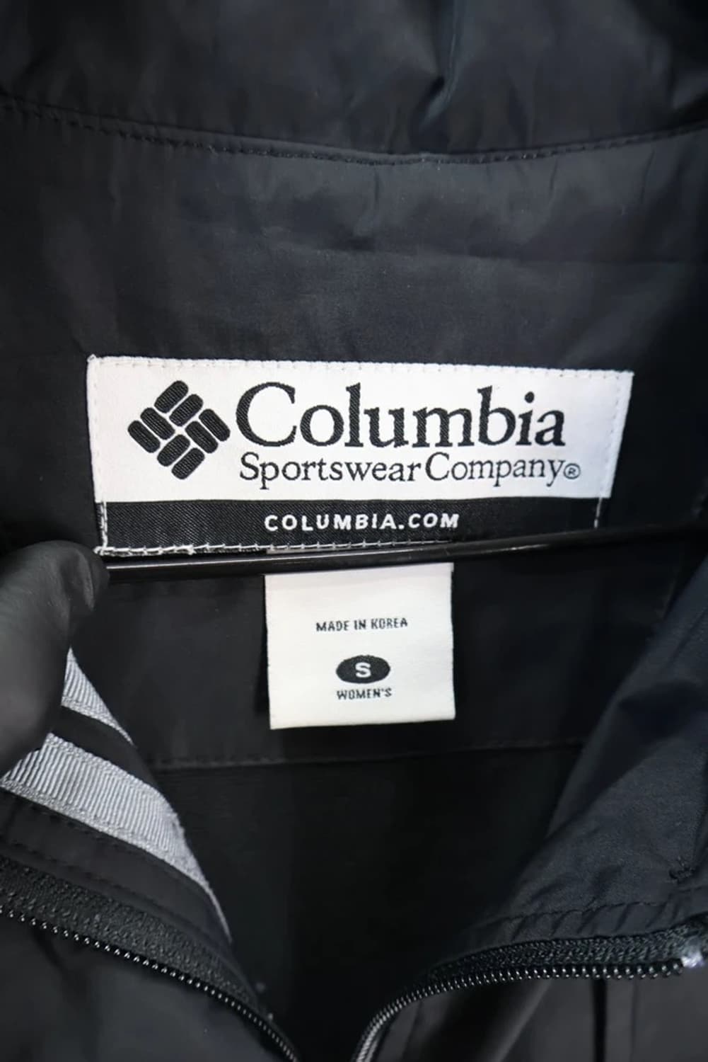 콜럼비아 블랙 바람막이 자켓 상품이미지6