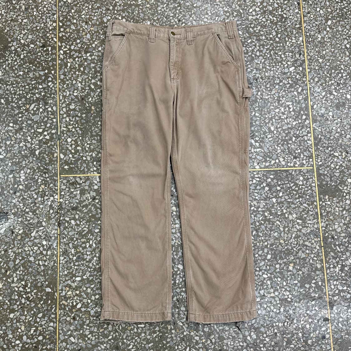 칼하트 플란넬 라인드 카펜터 팬츠 36 상품이미지1