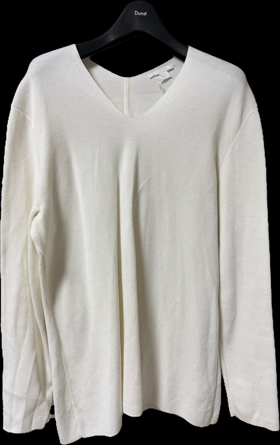 Cos 화이트 브이넥 니트 상품이미지1