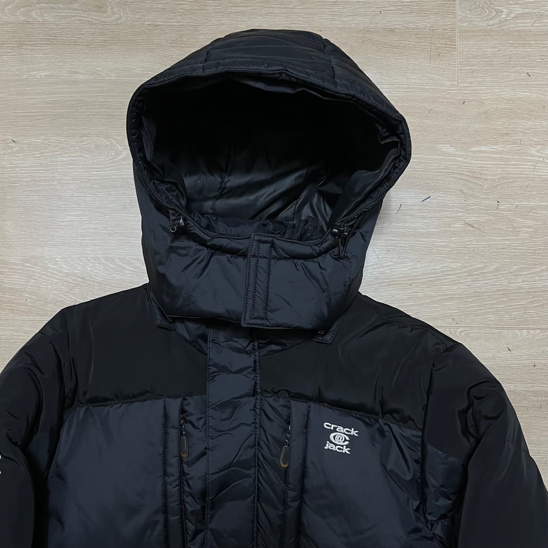 크랙잭 노리밋 800 덕다운 후드 파카 패딩 점퍼 [블랙] L/100 상품이미지2