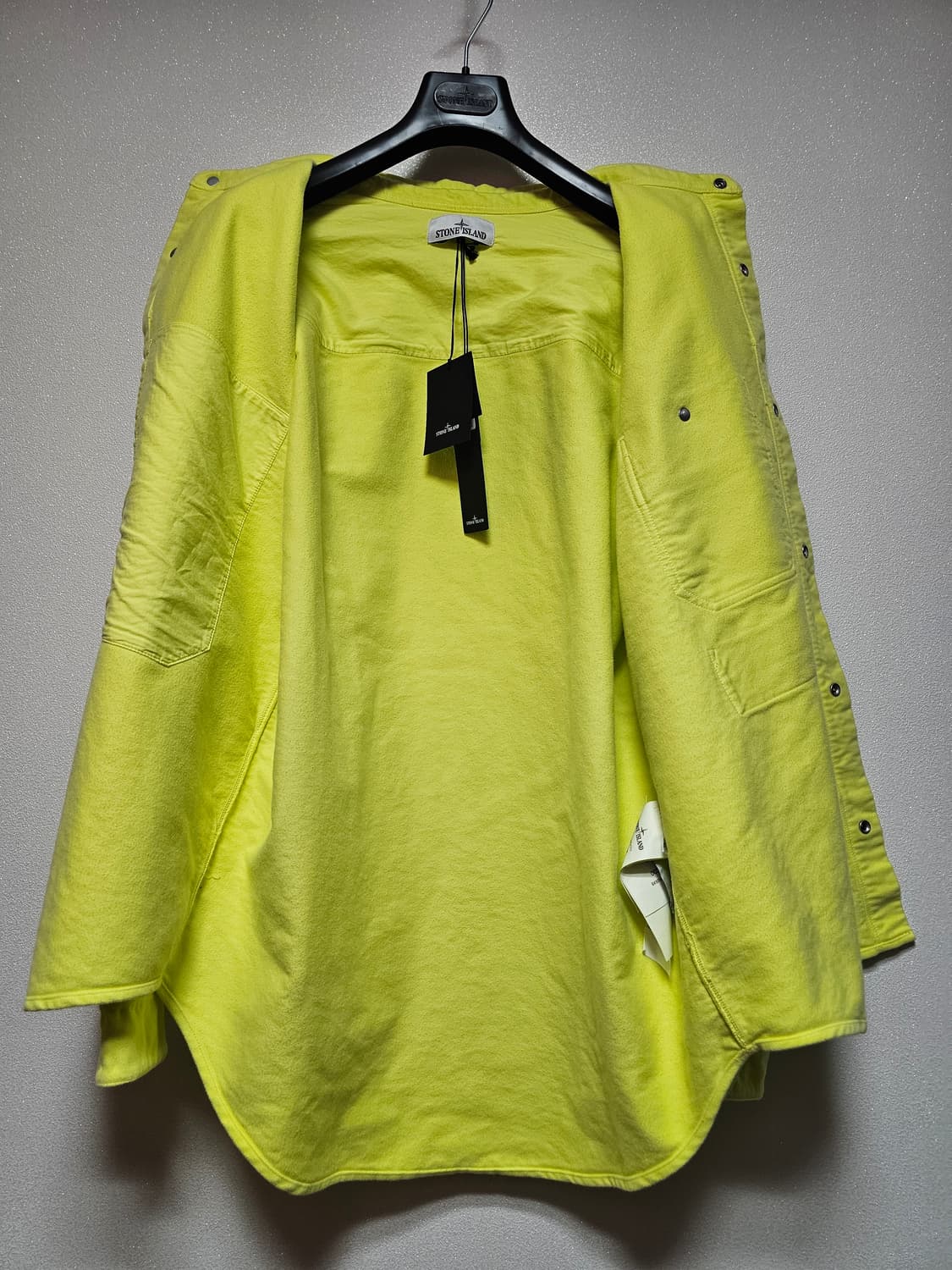 스톤아일랜드 마리나 코튼 몰스킨 릴렉스 핏 오버셔츠 (새 상품) 상품이미지4