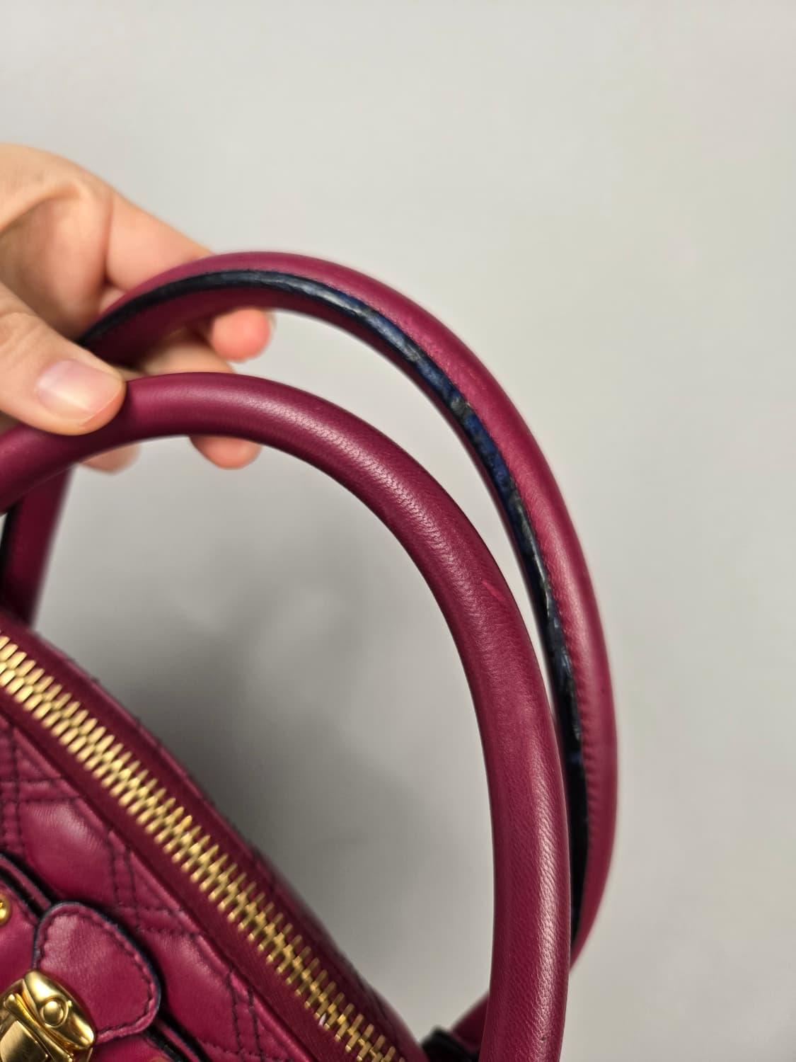 마크제이콥스 브루나 퀼팅 레더 램스킨 토트백 가방 정품 Bruna bag 상품이미지8