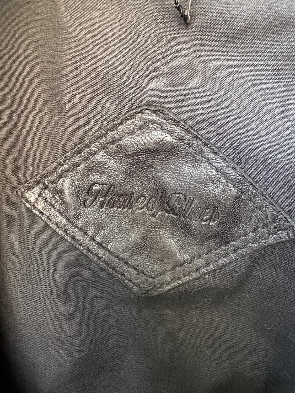 House of Blues 리얼 레더 투웨이 집업 자켓 상품이미지10