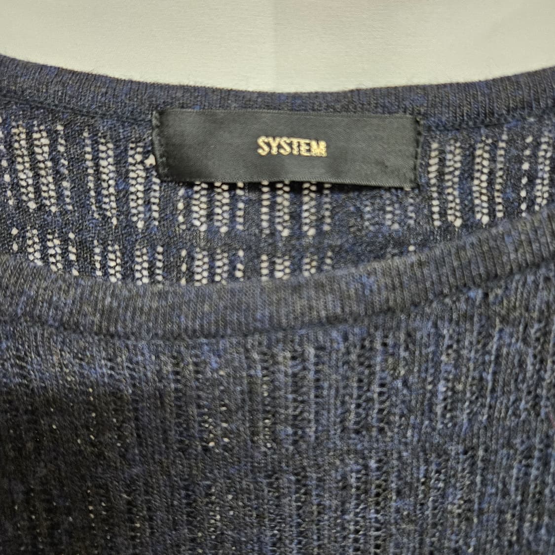 90 시스템 레이온 7부 니트 상품이미지3