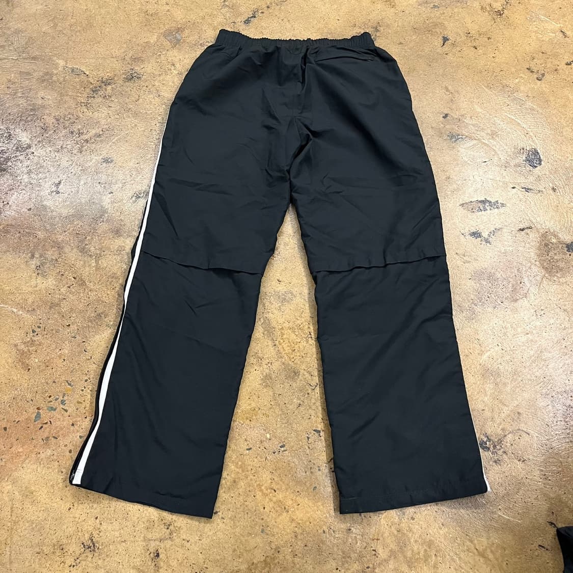 [정품/L] 나이키 블랙 우븐 트랙 팬츠 b18 상품이미지3