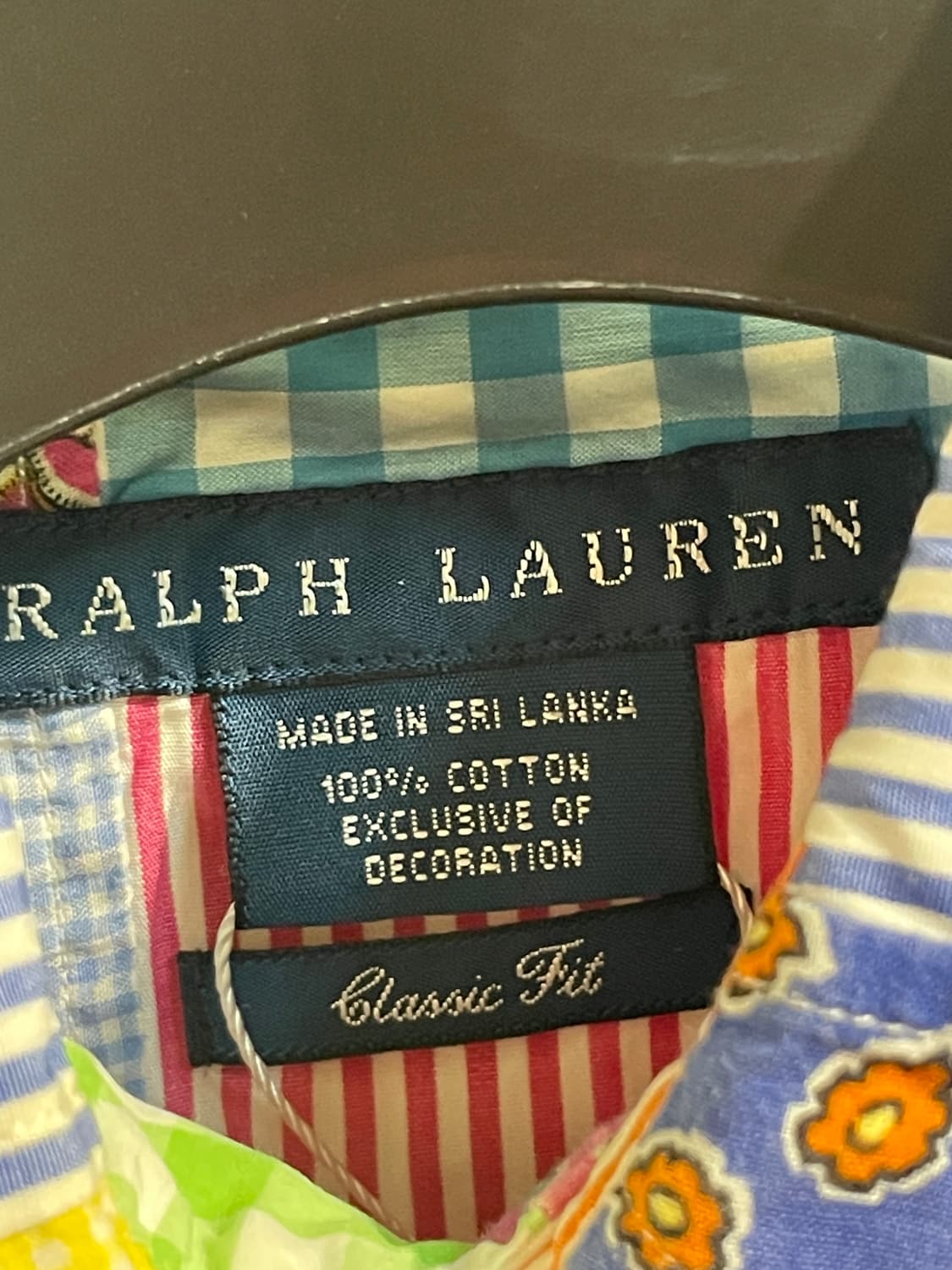 폴로 랄프로렌 패치워크 셔츠 상품이미지3