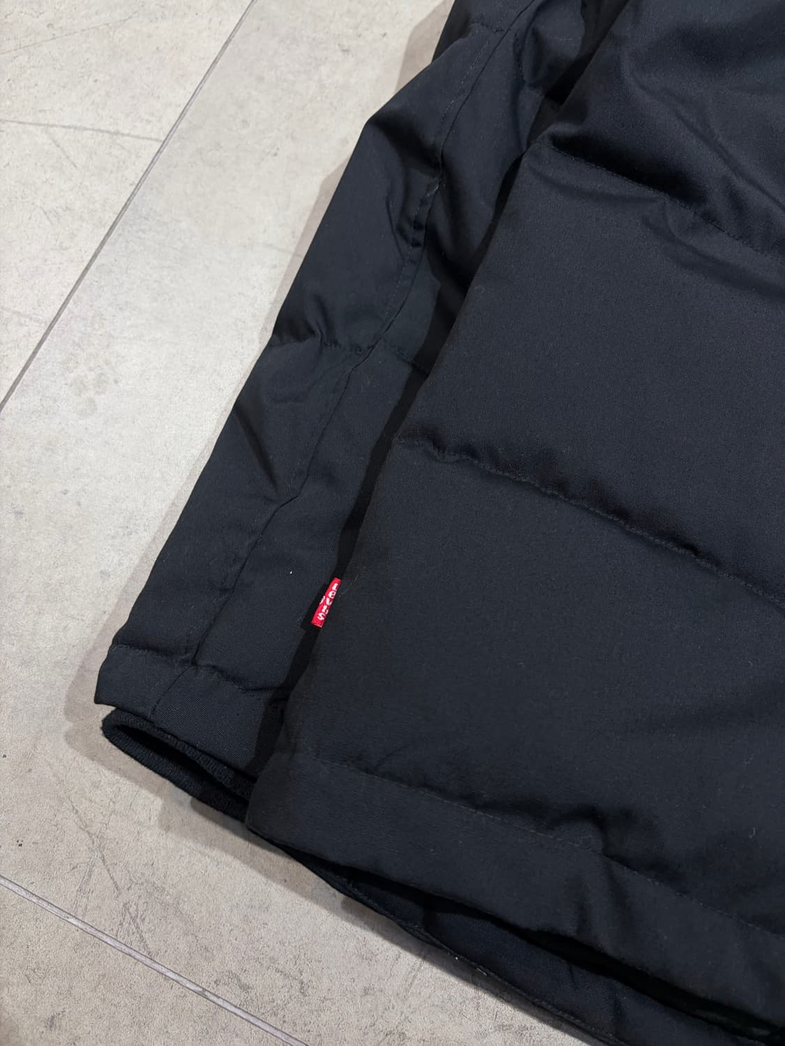 리바이스 쉐르파 레더 가죽 패딩 자켓 상품이미지7