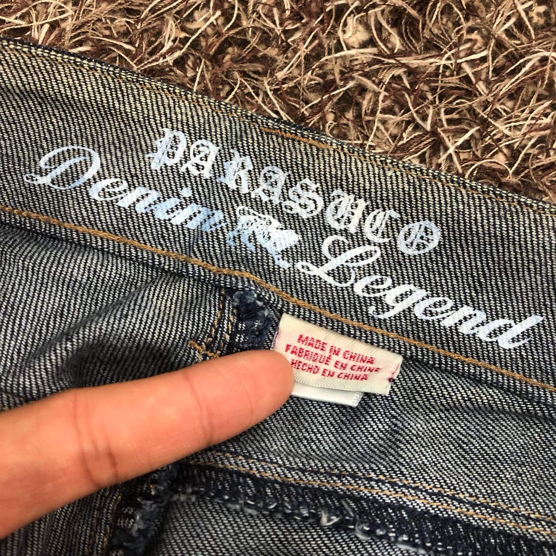 파라수코 데님 팬츠 상품이미지6