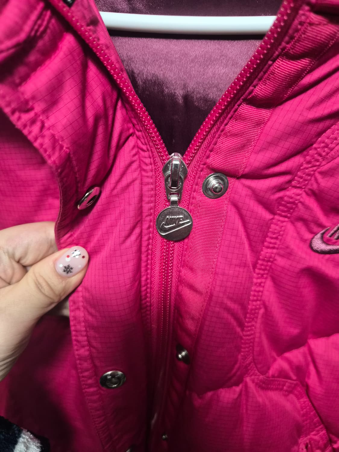 나이키 핑크 덕다운패딩 M 사이즈 상품이미지5