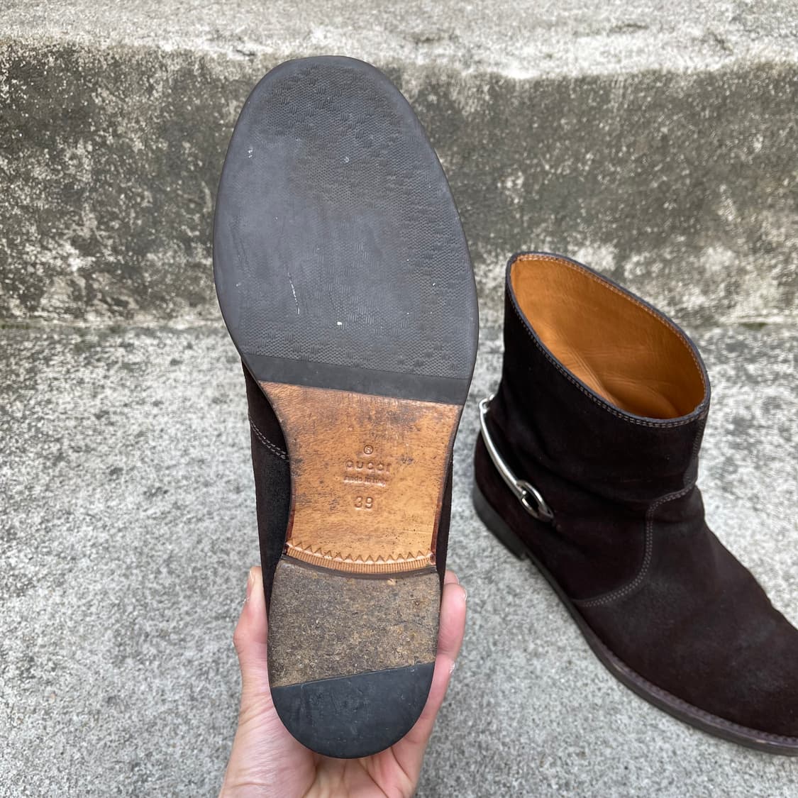 [39] Gucci 00년대 horsebit boots( 250~255) 상품이미지6