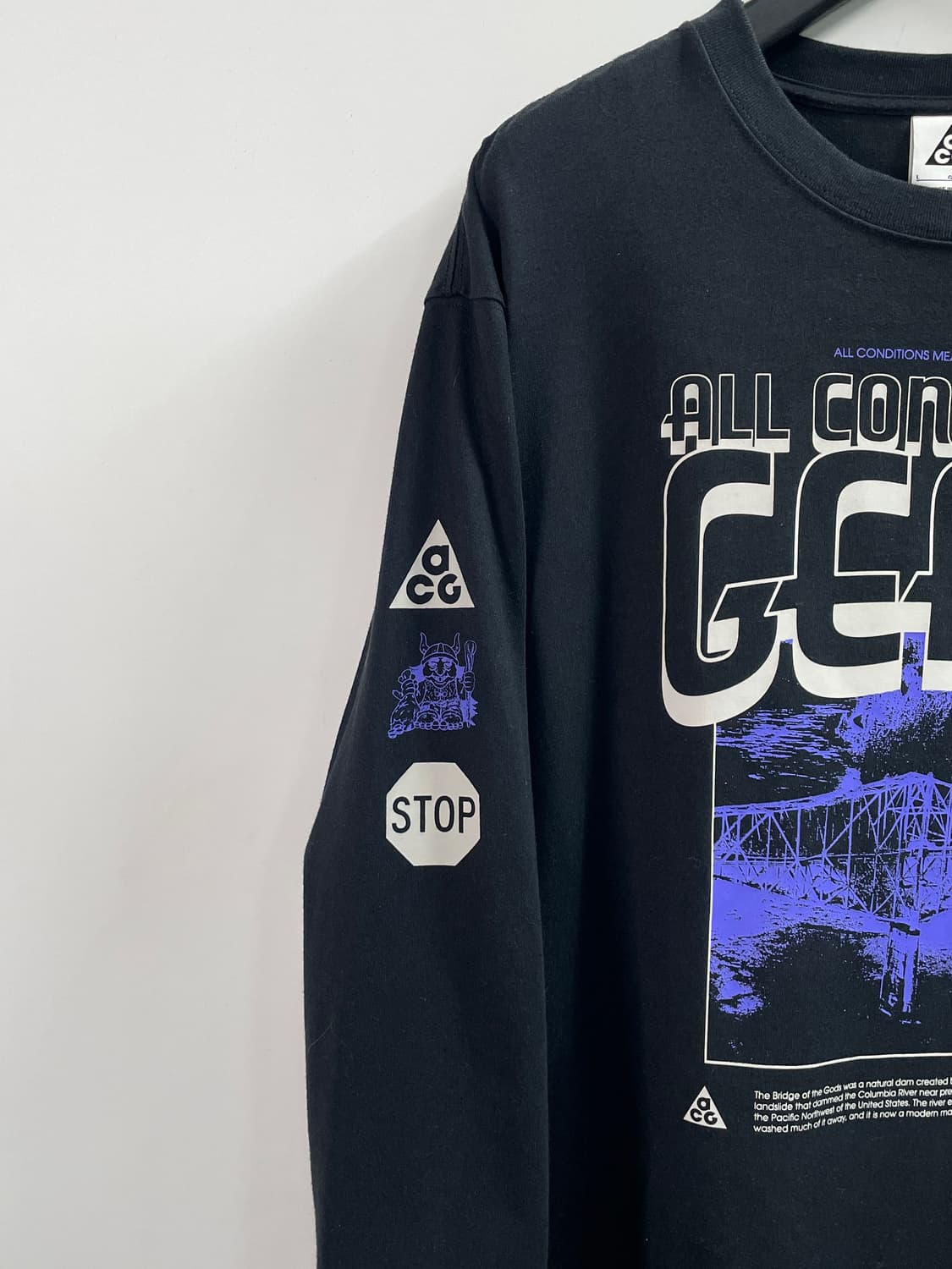 나이키 ACG 프린팅 롱슬리브 긴팔티 (on.532) 상품이미지4