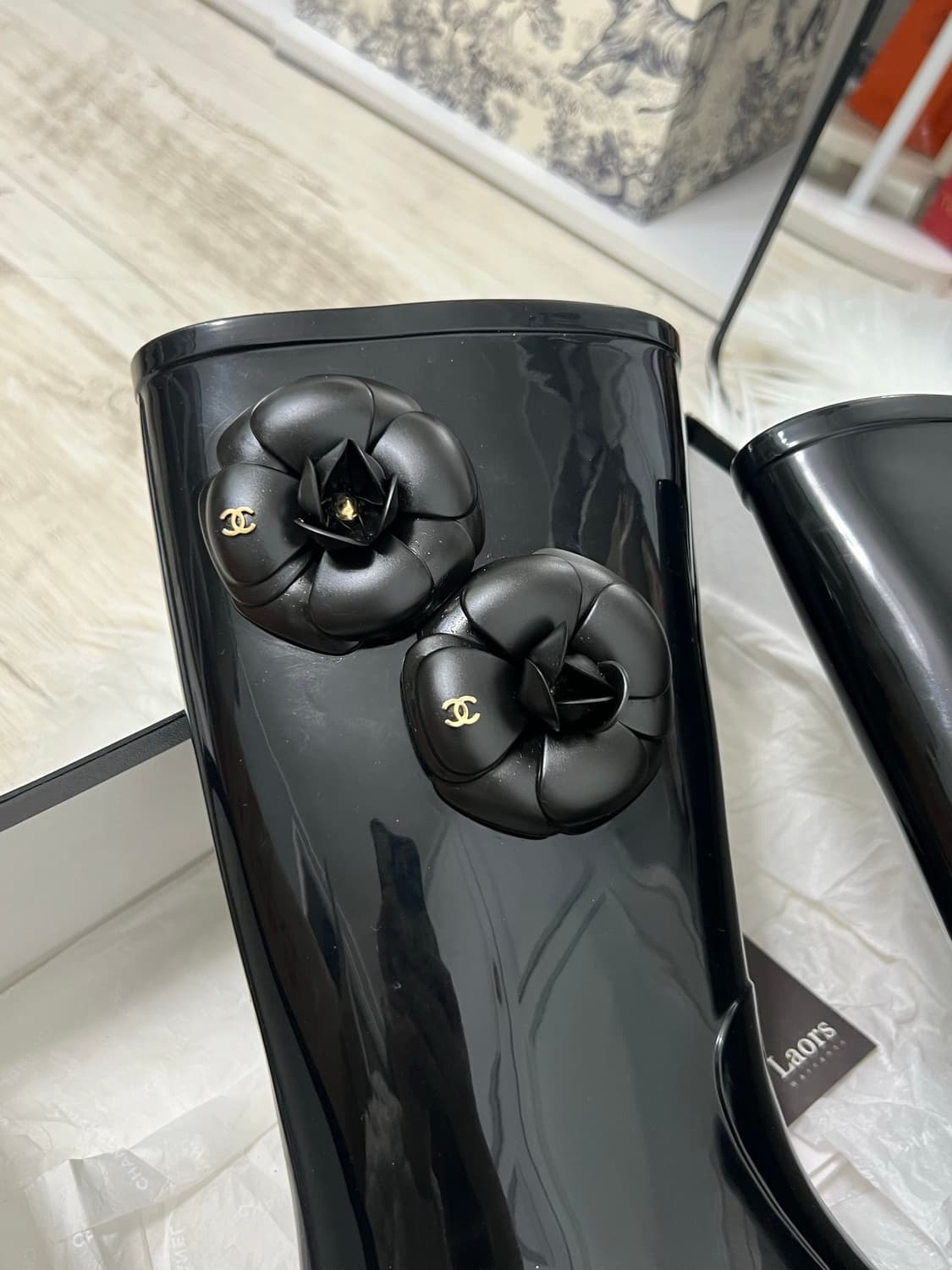 샤넬 레인부츠 38 상품이미지3