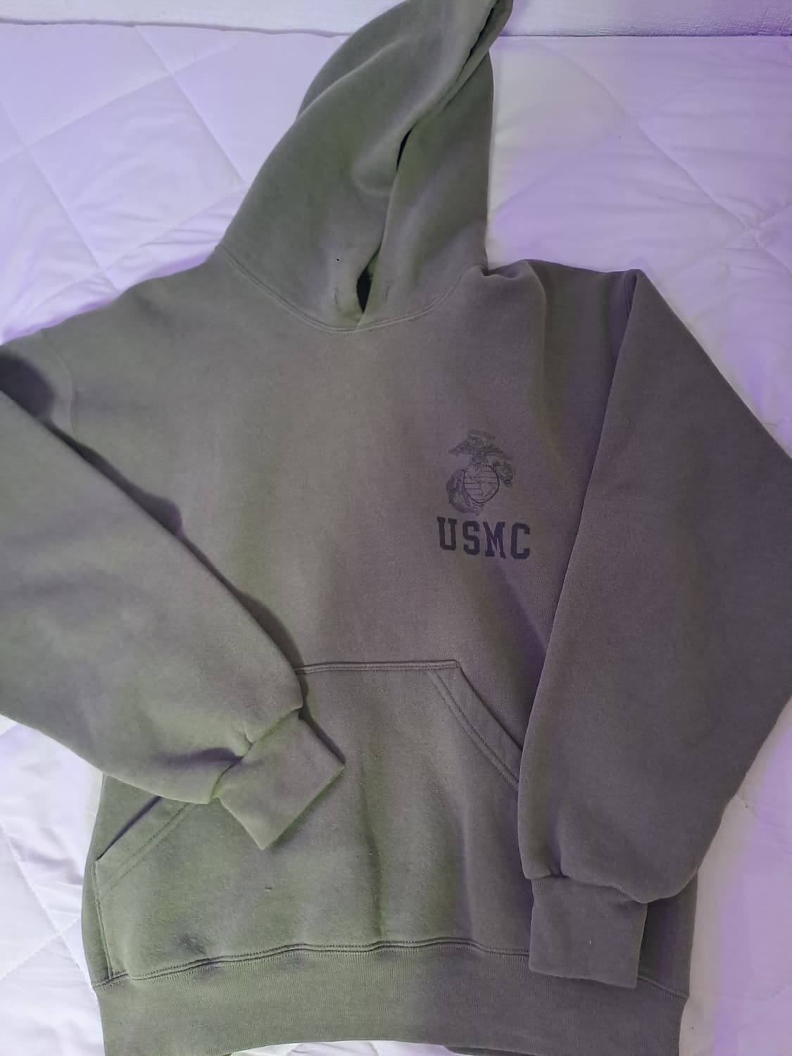 미해병대 USMC 오피셜 후드티 m (Soffe, Made in USA) 상품이미지3