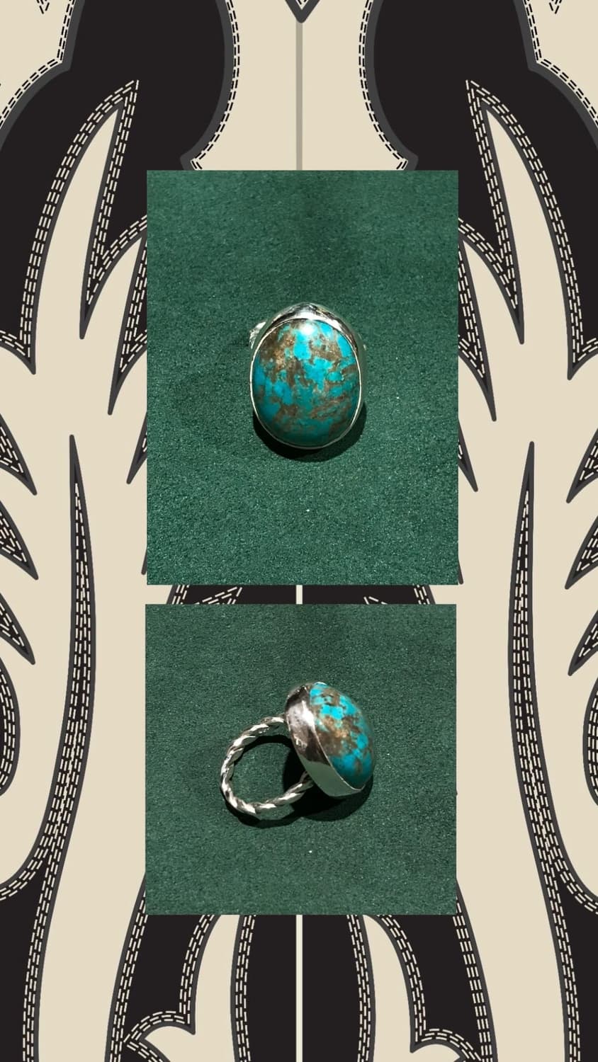 Stone ring/ 애리조나 터키석 상품이미지1