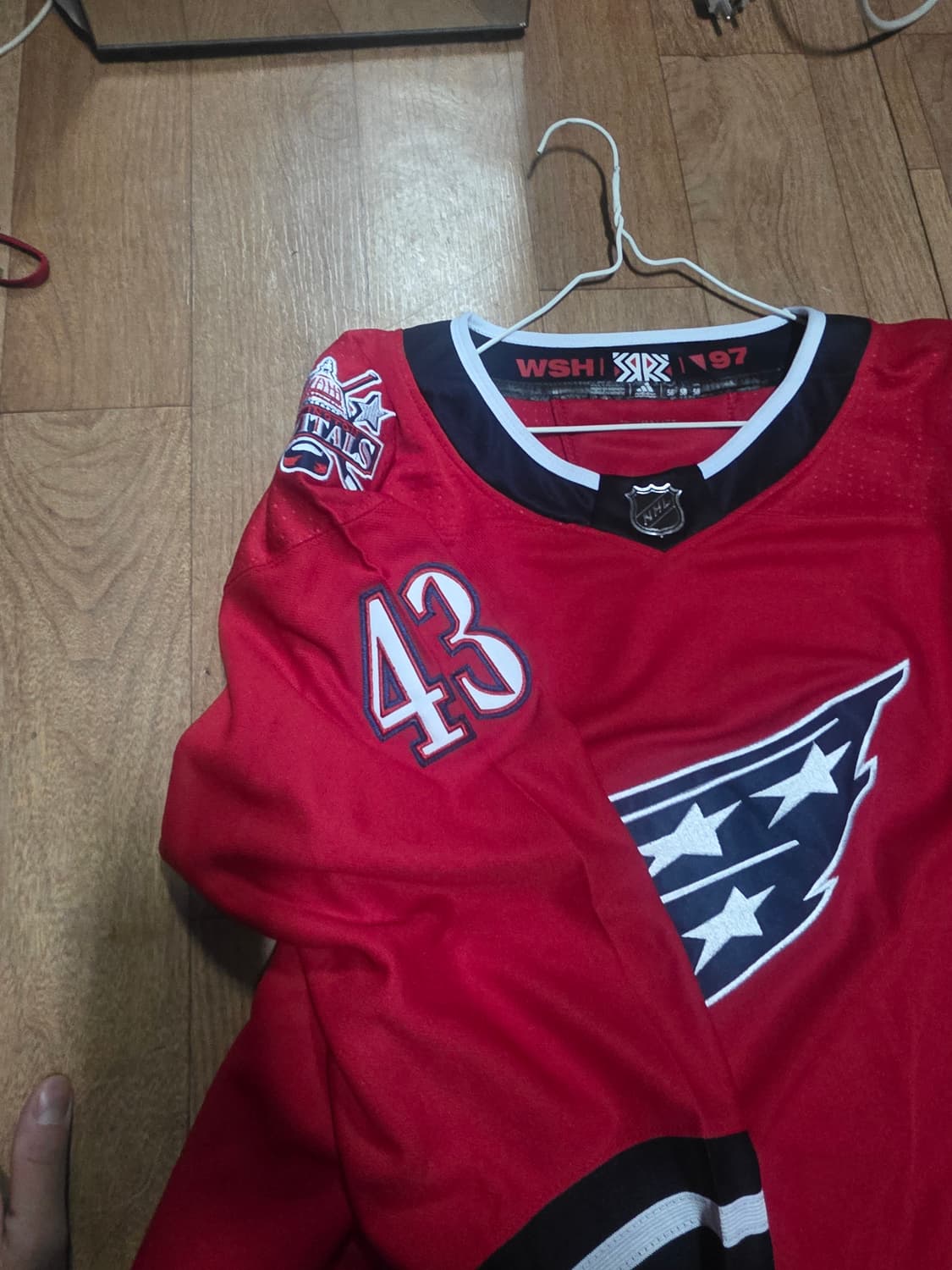 NHL 워싱턴 윌슨 하키 져지 상품이미지4