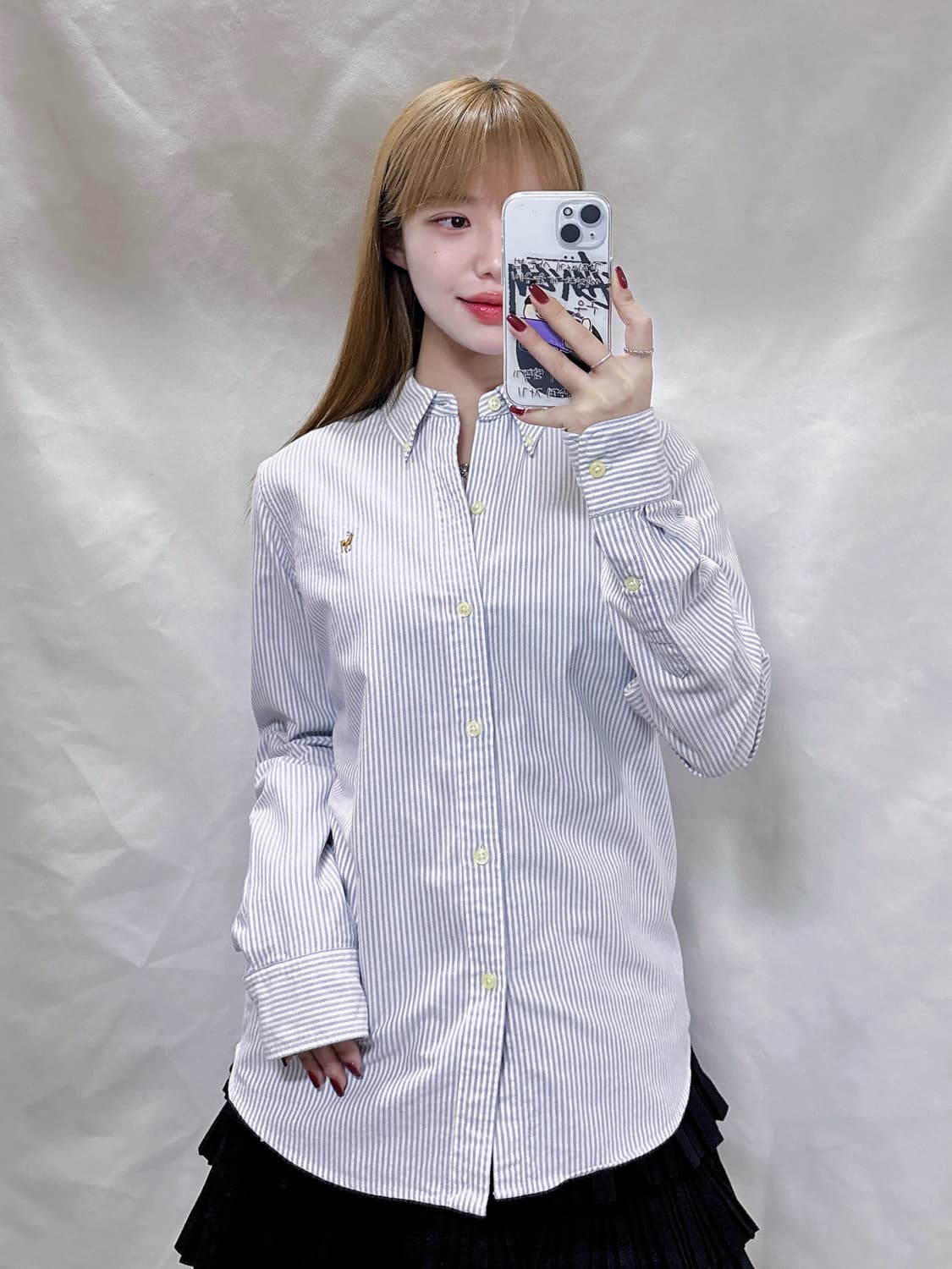 폴로 랄프로렌 포니 스트라이프 셔츠  상품이미지2