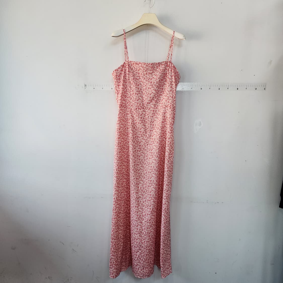 수입 스모키 밴딩 플라워 롱 원피스 상품이미지1