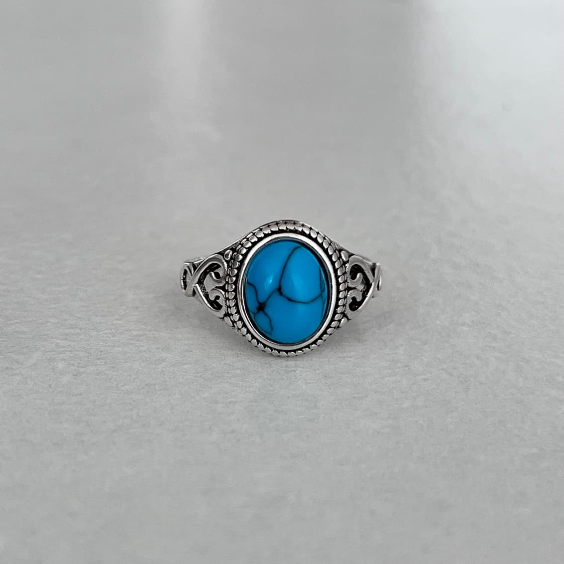 터키석 볼드 반지 상품이미지2