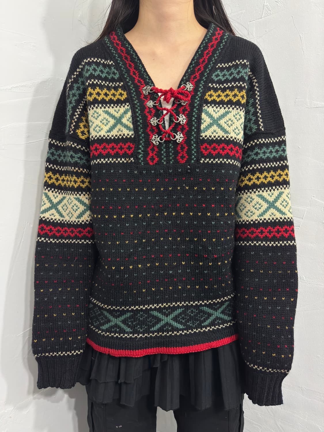 eyelet knit top 상품이미지1