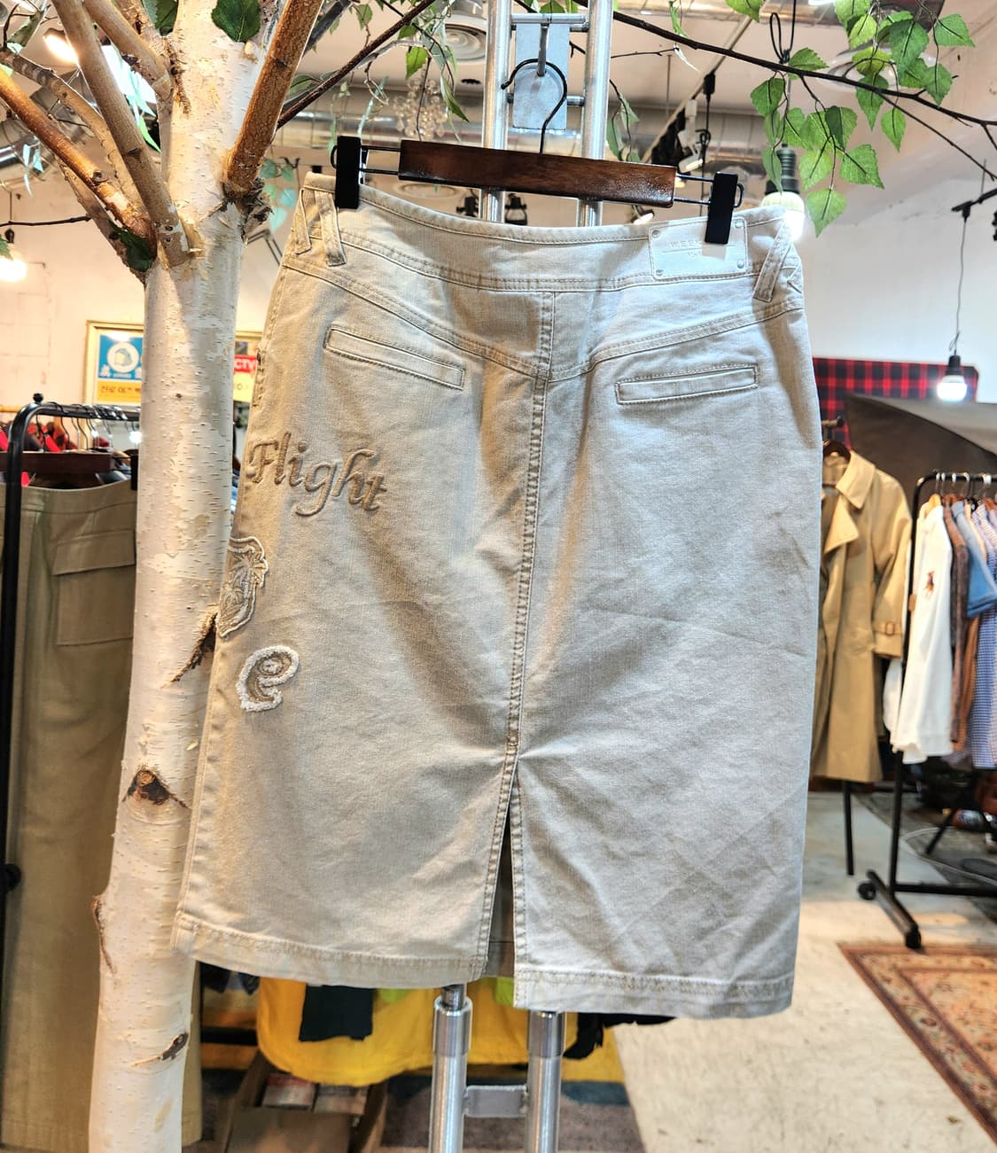 MAX MARA 막스마라 위크앤드 데님 스커트미사용품 상품이미지7